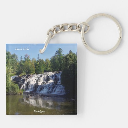 Bond Falls key chain