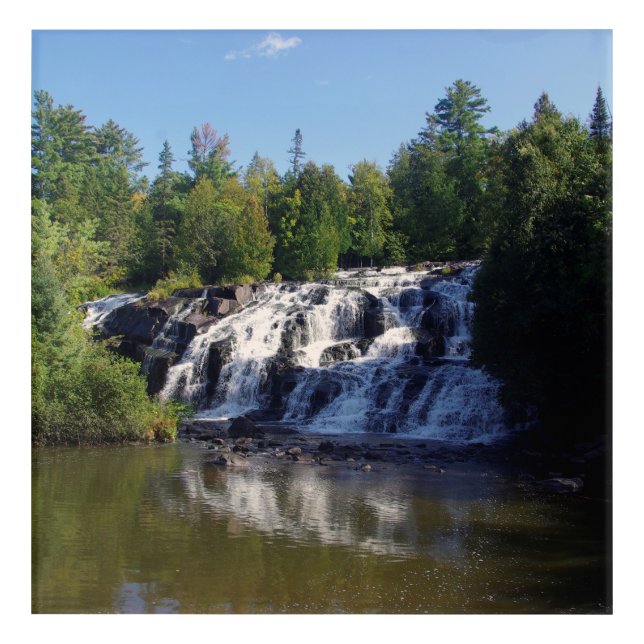 Bond Falls Square acrylic wall art (Front)