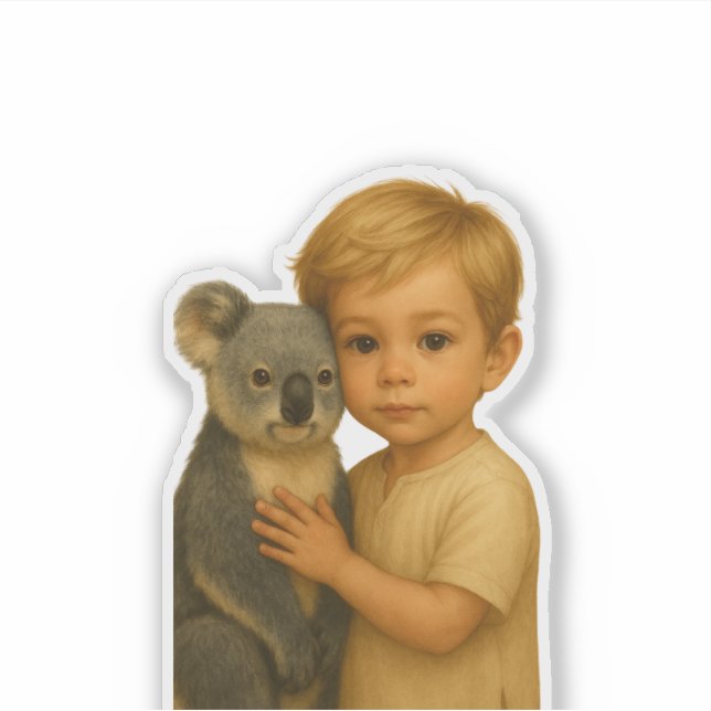 Bond of the Wild and Innocent (Koala) Sticker (Front)