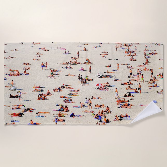 Bondi Bathers, 2016 (photo) | SVP Images Beach Towel (Front)