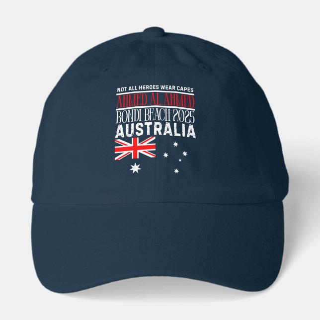 Bondi Beach 2025 - Ahmed al Ahmed  Hat (Front)