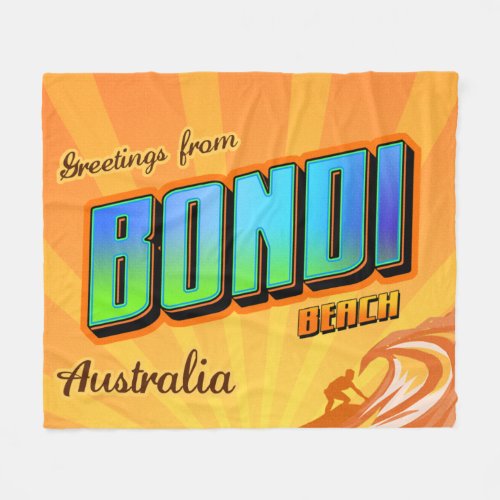 Bondi Beach Australia Blanket