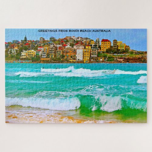 Bondi Beach Australia Jigsaw Puzzle