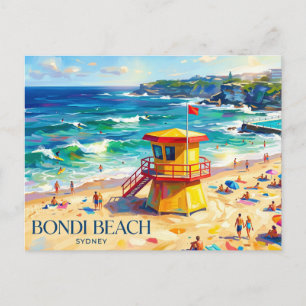 Bondi Beach Australia Postcard