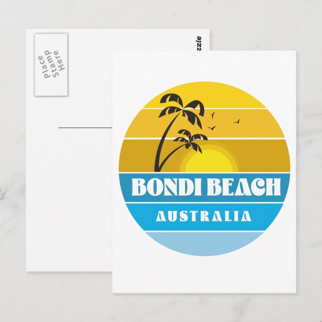 Bondi Beach Australia Postcard (Front/Back)
