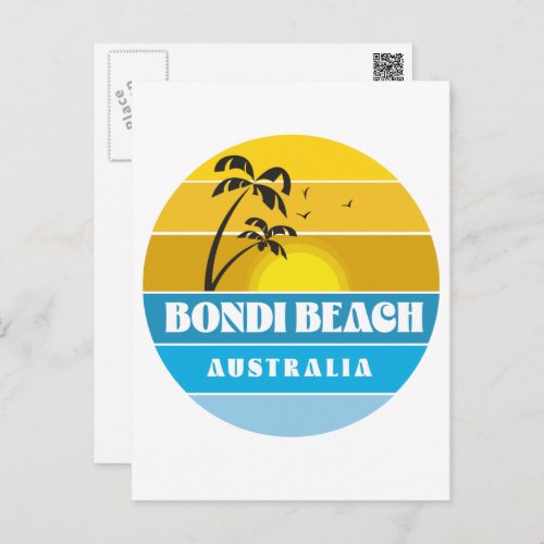 Bondi Beach Australia Postcard