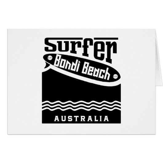 Bondi Beach Cards (Front Horizontal)
