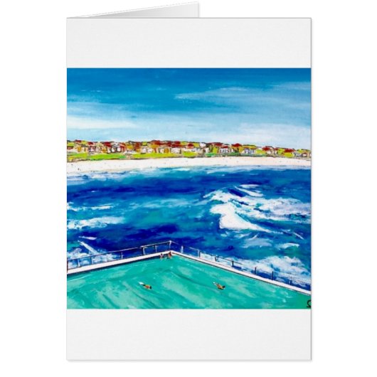 Bondi Beach Icebergs Cards (Front)
