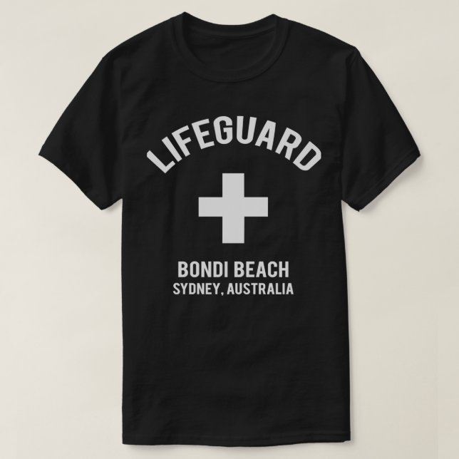 Bondi Beach Lifeguard Pullover Hoodie (Design Front)
