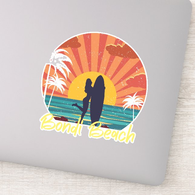 Bondi Beach Sticker (Detail)