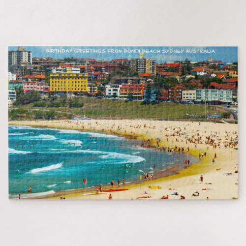 Bondi Beach Sydney Jigsaw Puzzle