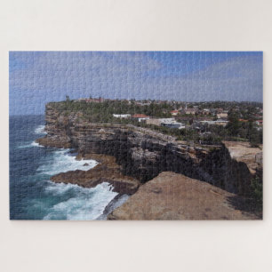 Bondi Coast Panorama & Sydney Beach /Australia Jigsaw Puzzle