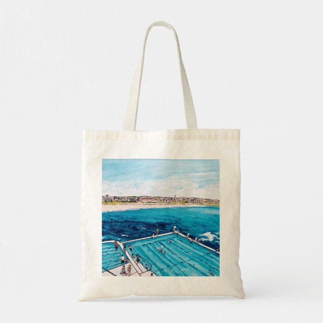 Bondi-Icebergs Summer Tote Bag (Back)