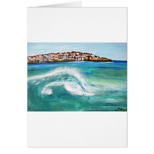 Bondi Surf ..Iconic and popular Aussie Beach Cards (Front)