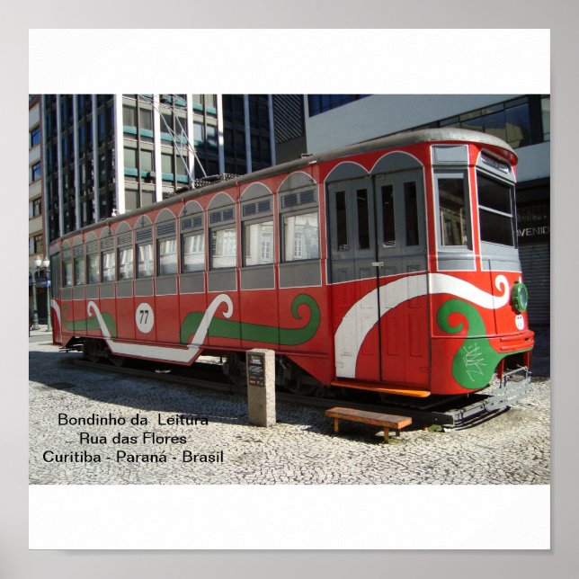 Bondinho da Leitura - Curitiba Poster (Front)