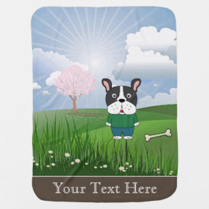 Bone-a-Fido Personalized Baby Blanket