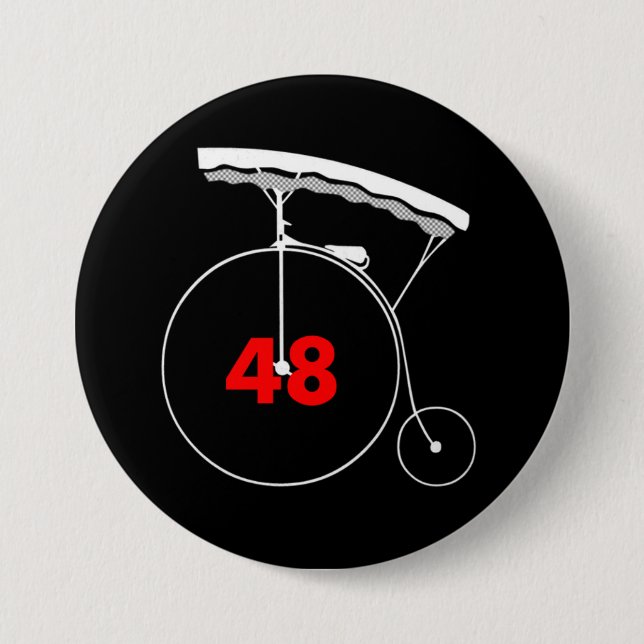 Bone All Over 48 Pinback Button (Front)