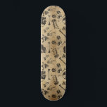 Bone Anatomy Archaeology Skateboard<br><div class="desc">Bone Anatomy Archaeology Skateboard,  awesome design for someone who loves the occult,  zombies or death.</div>