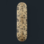 Bone Anatomy Archaeology Skateboard<br><div class="desc">Bone Anatomy Archaeology Skateboard,  awesome design for someone who loves the occult,  zombies or death.</div>