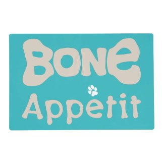 Bone appetit Cute reversible Dog name Blue
