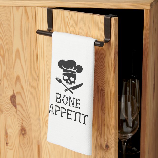 Bone Appetit Kitchen Towel (Thirds Fold)