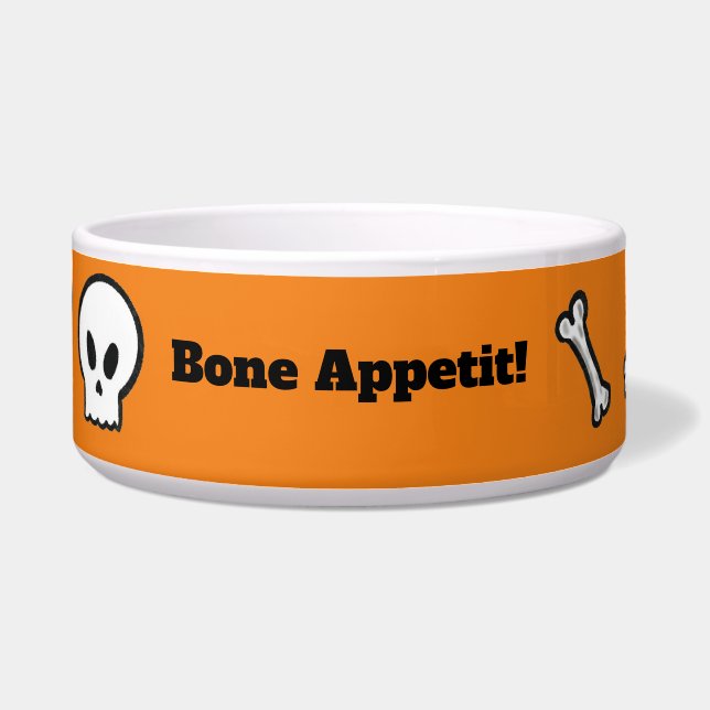 Bone Appetit! Pet Bowl (Front)