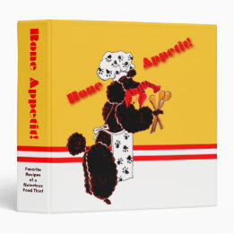 Bone Appetit Recipe Binder