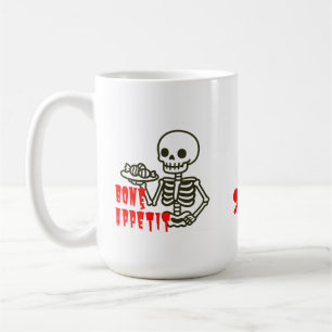 Bone Appétit – Skeleton Candy Service Coffee Mug