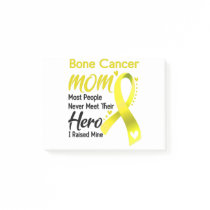 Bone Cancer Awareness Month Ribbon Gifts Post-it Notes