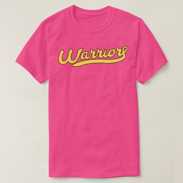 Bone Cancer Awareness Warrior Yellow Ribbon Gift T-Shirt (Design Front)
