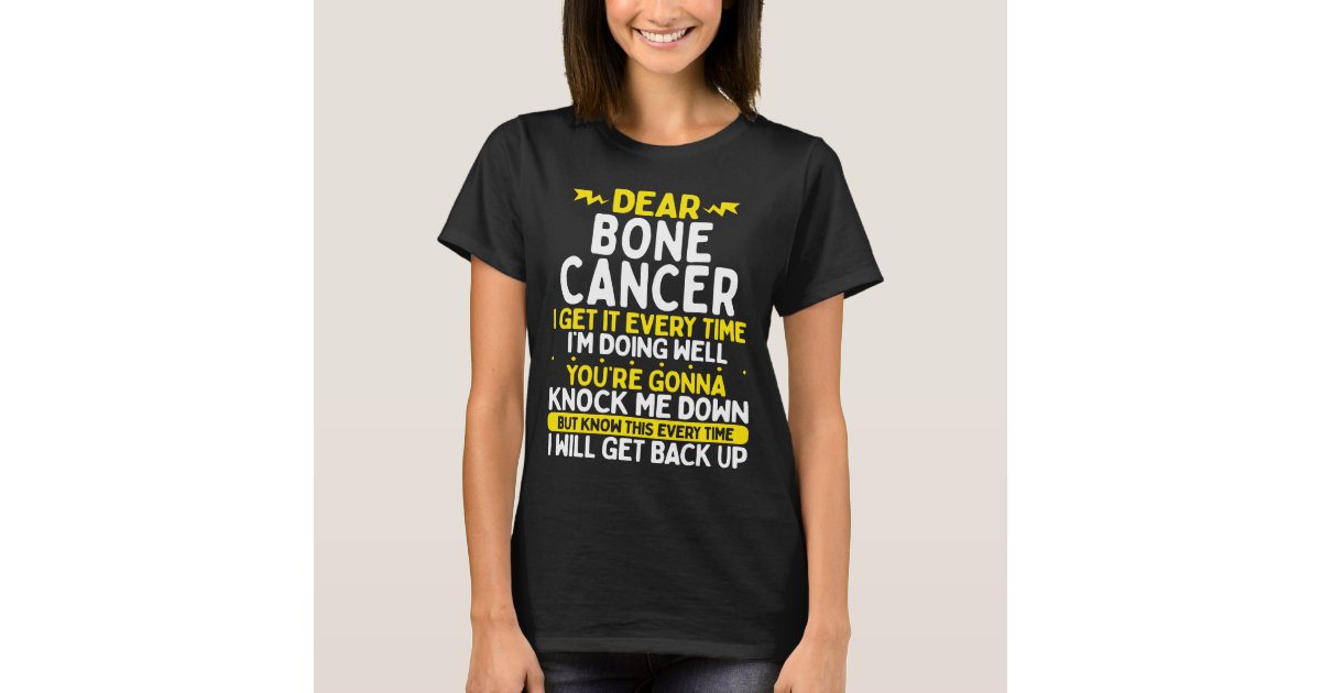 yellow bone cancer ribbon