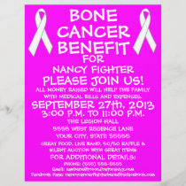 Bone Cancer Benefit Flyer