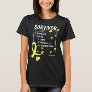 bone cancer survivor definition T-Shirt