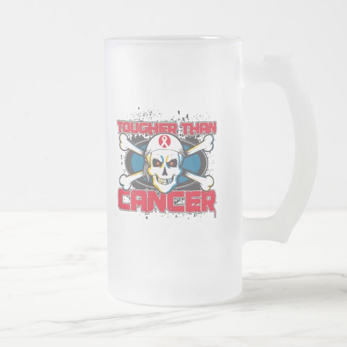 Bone Cancer Tougher Than Cancer Skull Coffee Mug