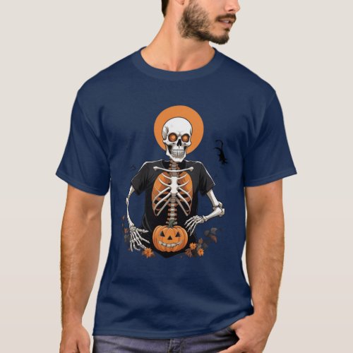 Bone_Chilling Skeleton Halloween T_Shirt T_Shirt