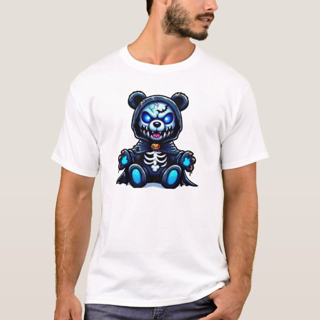 Bone-Chilling Teddy Nightmare T-Shirt (Front)