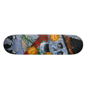 Bone Deck™ - Muertos and Marigolds Skateboard Deck