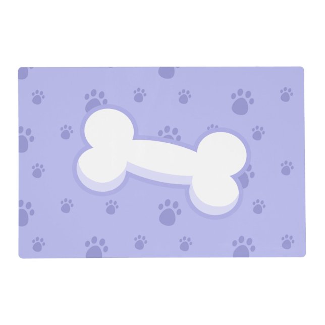 Bone Dog Placemat (Front)