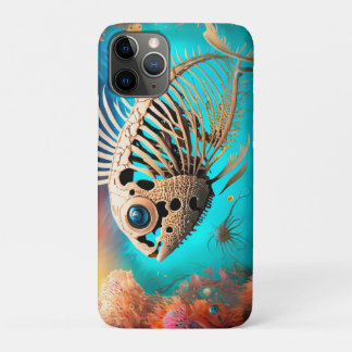 Bone Fish Swimming through the Coral iPhone 11 Pro Case
