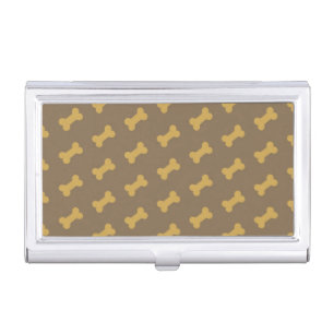 bone for dog texture case for business cards