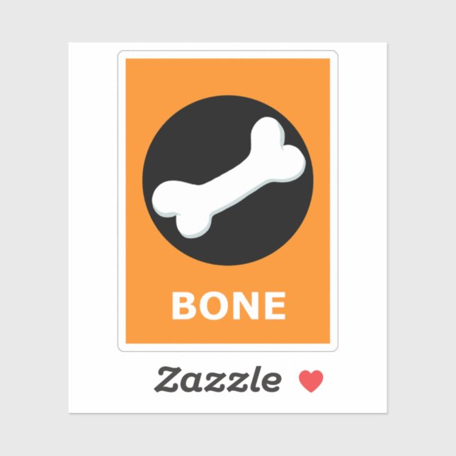 BONE Halloween Sticker (Sheet)