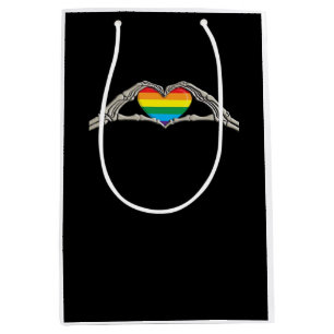 Bone Hands Heart Active Medium Gift Bag