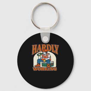 Bone Hands Heart Lesbian Goth Keychain