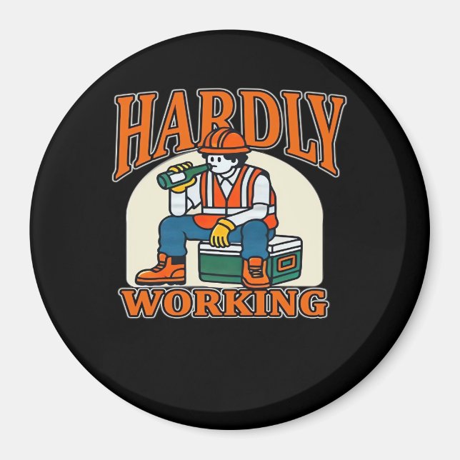 Bone Hands Heart Lesbian Goth Minimal Design Magnet (Front)