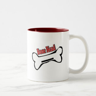 Bone Head Logo Two-Tone Coffee Mug