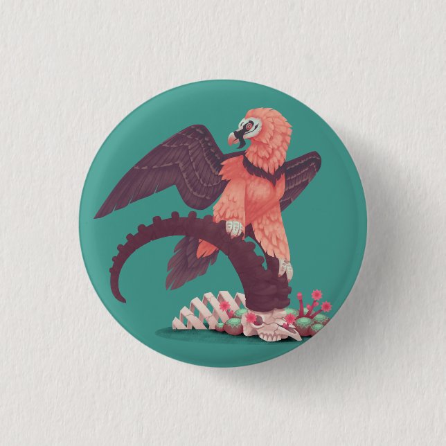 Bone King Button (Front)