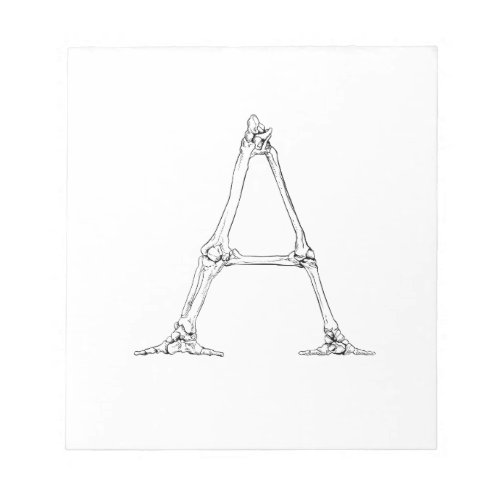 Bone Letter _ A Notepad