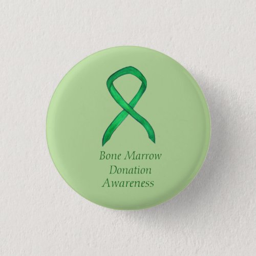 Bone Marrow Donation Awareness  Ribbon Custom Pin