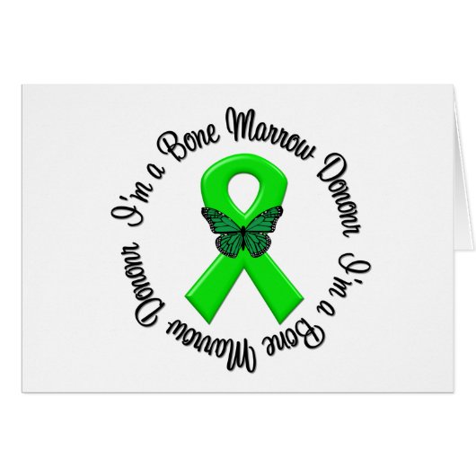 Bone Marrow Donor Cards (Front Horizontal)