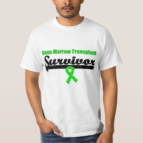 Bone Marrow Transplant Survivor Ribbon T_Shirt